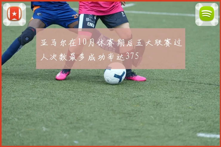 亚马尔在10月休赛期后五大联赛过人次数最多成功率达375